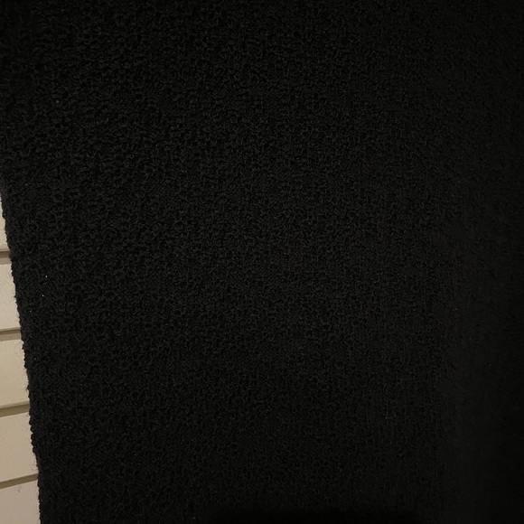 Eileen Fisher crochet black dress - Picture 4 of 6